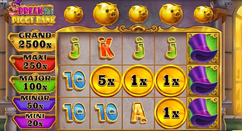 Break the piggy bank